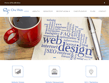 Tablet Screenshot of gate1webdesign.com